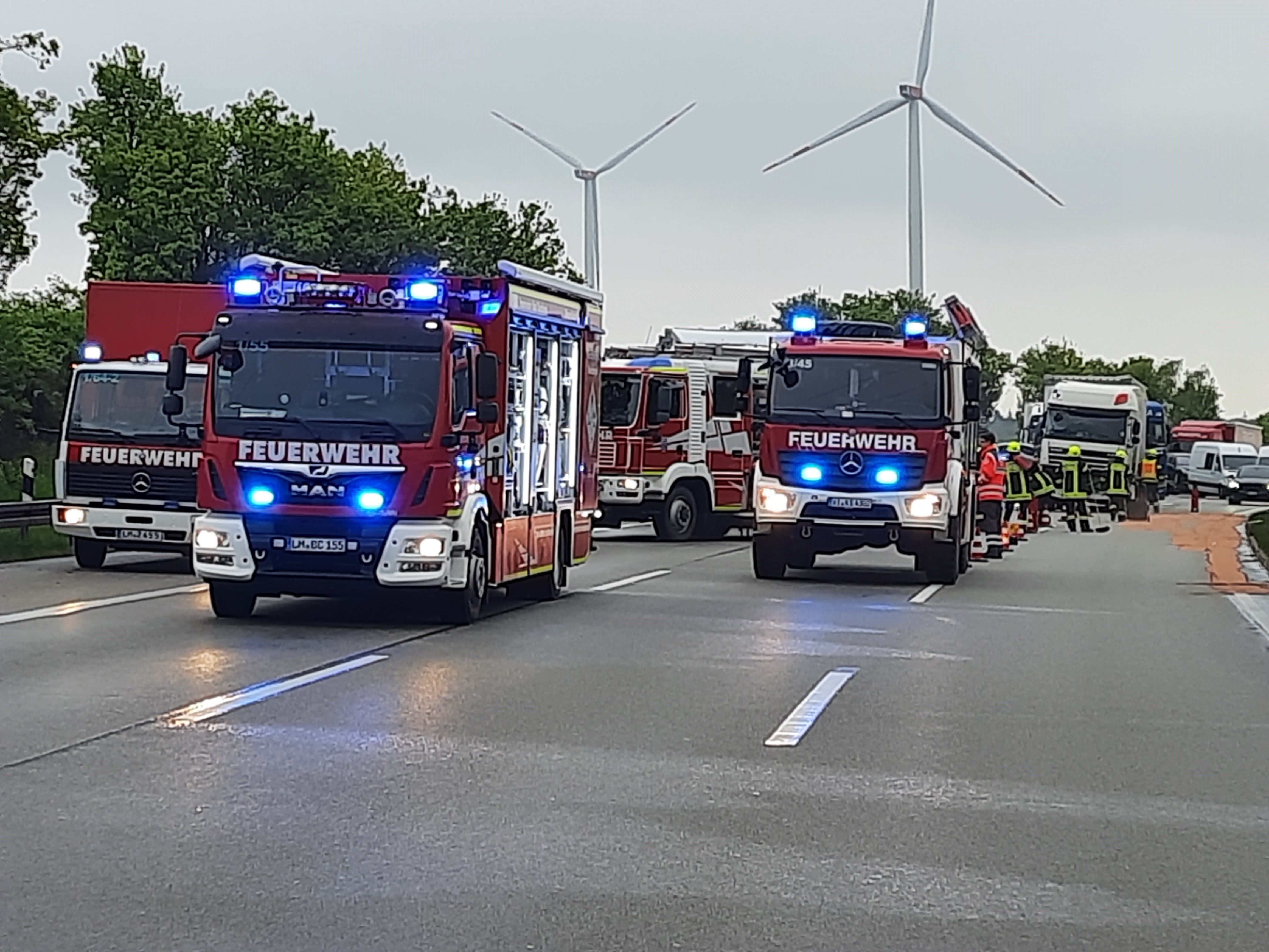Unfall mit Gefahrgut