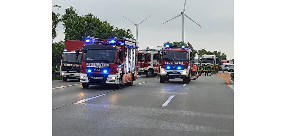 Unfall mit Gefahrgut