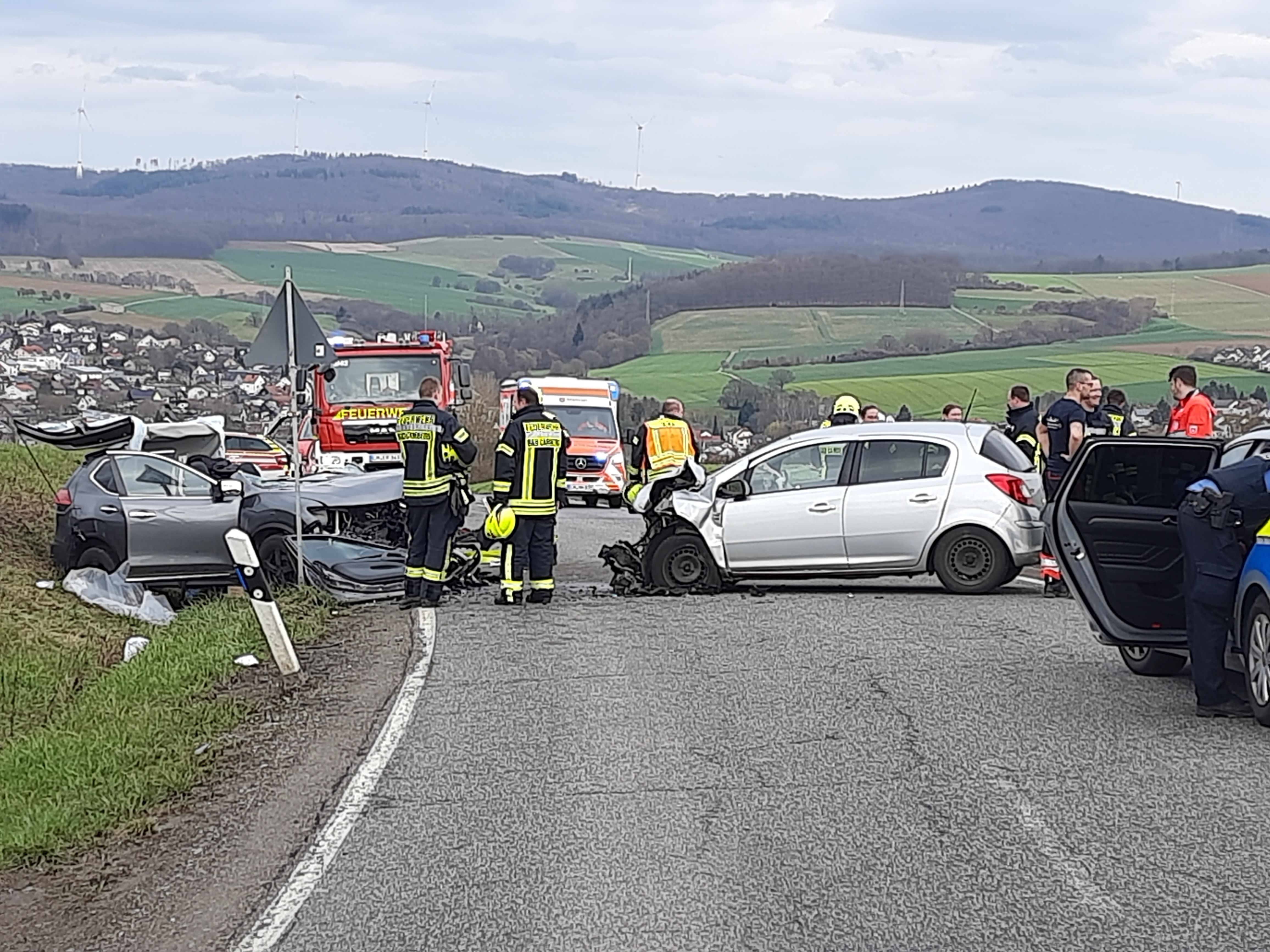 schwerer Verkehrsunfall 