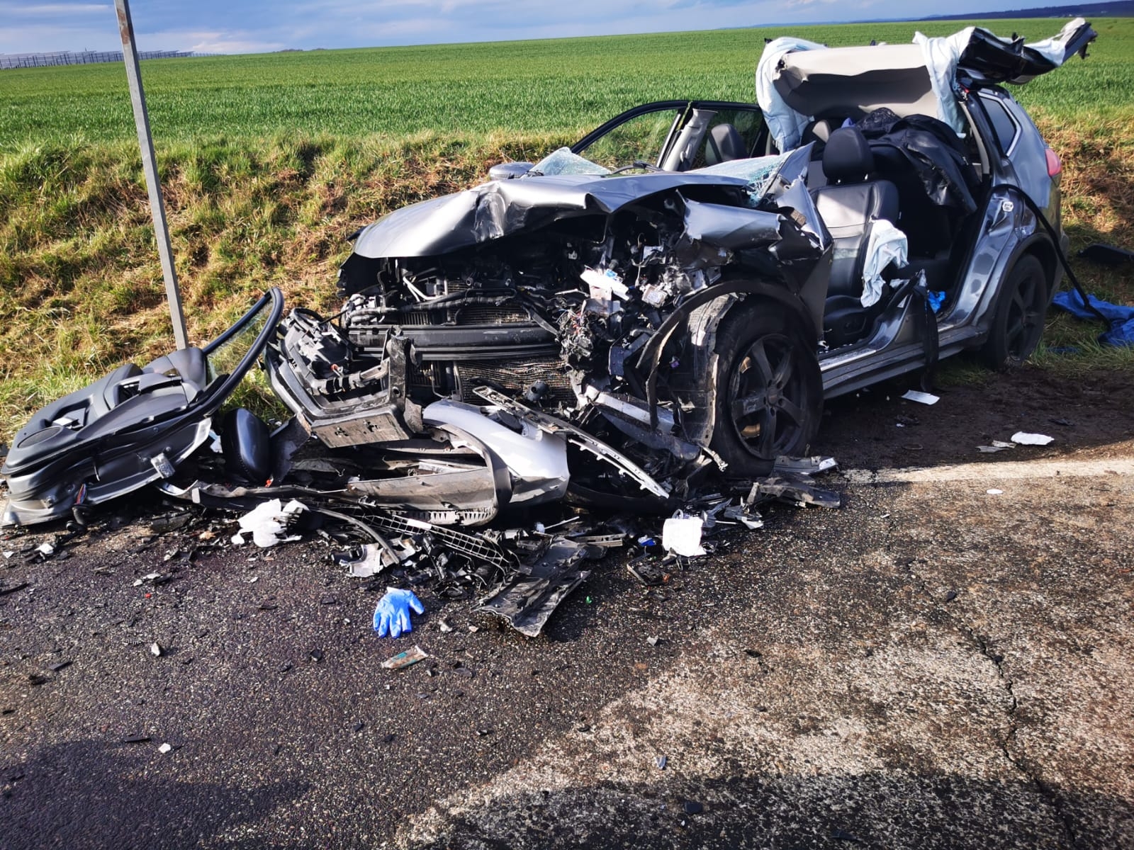 schwerer Verkehrsunfall 