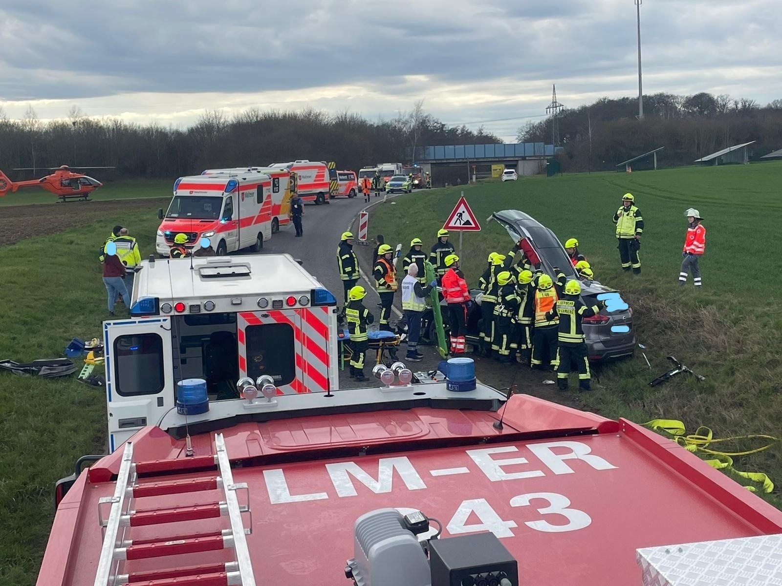 schwerer Verkehrsunfall 